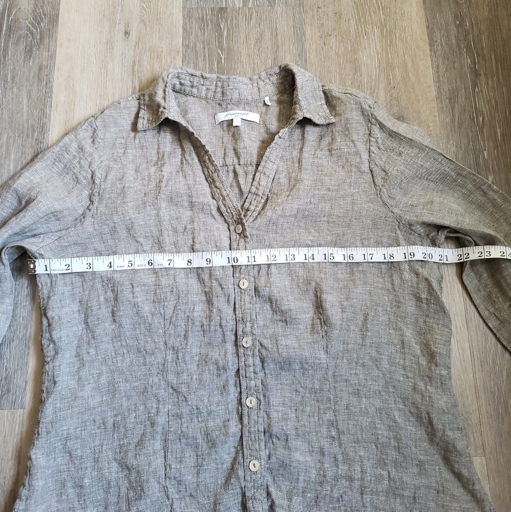 Linen Foxcroft nyc Button Down Shirt - Picture 7 of 15